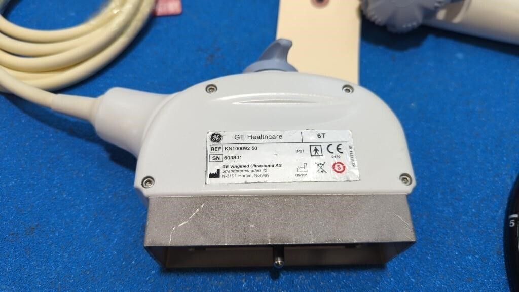 GE 6T Adult TEE Probe – Transesophageal Cardiac Endoscope — Ultrasound Probes — view 3