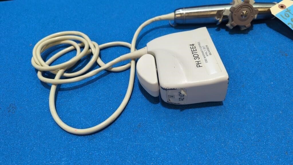 Philips X7-2T TEE Probe – Needs Repair (Exposed Shaft Wiring) — Ultrasound Probes — view 3