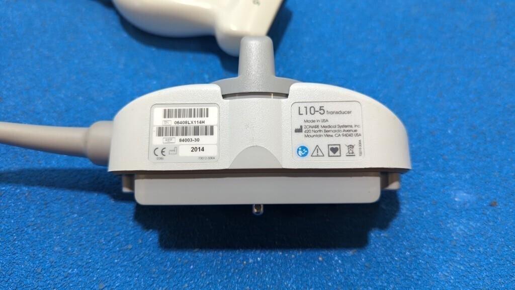 Zonare L10-5 Probe — Ultrasound Probes — view 3
