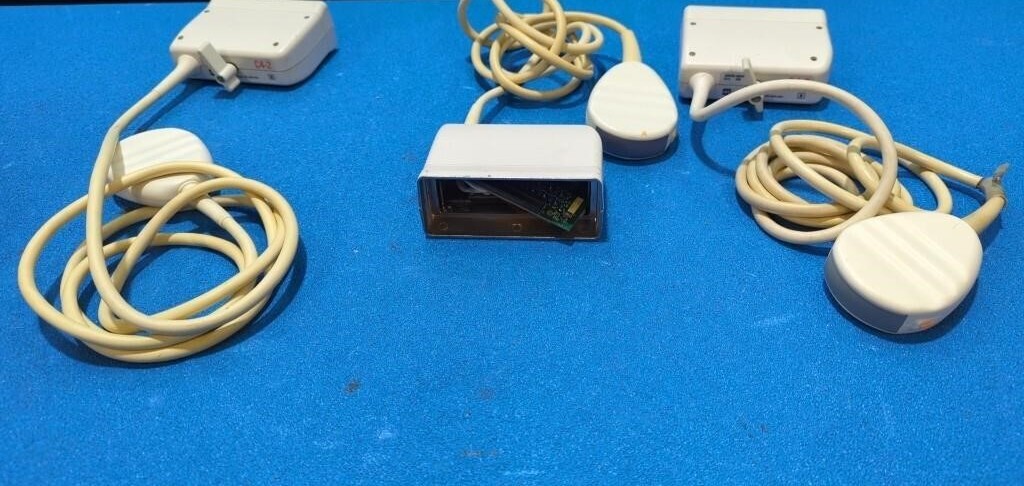 Lot of 3 ATL C4-2 Probes (1 Requires Repair)
