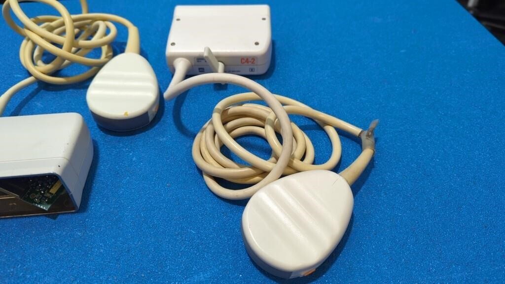 Lot of 3 ATL C4-2 Probes (1 Requires Repair) — Ultrasound Probes — view 4