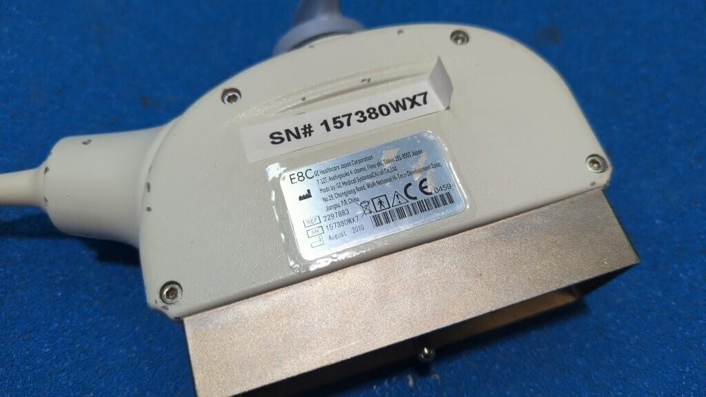 GE E8C Endocavity Transducer — Ultrasound Probes — view 5