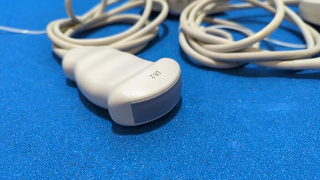 Philips C5-2 Curved Array Transducer (Lot of 2) — Ultrasound Probes — view 2