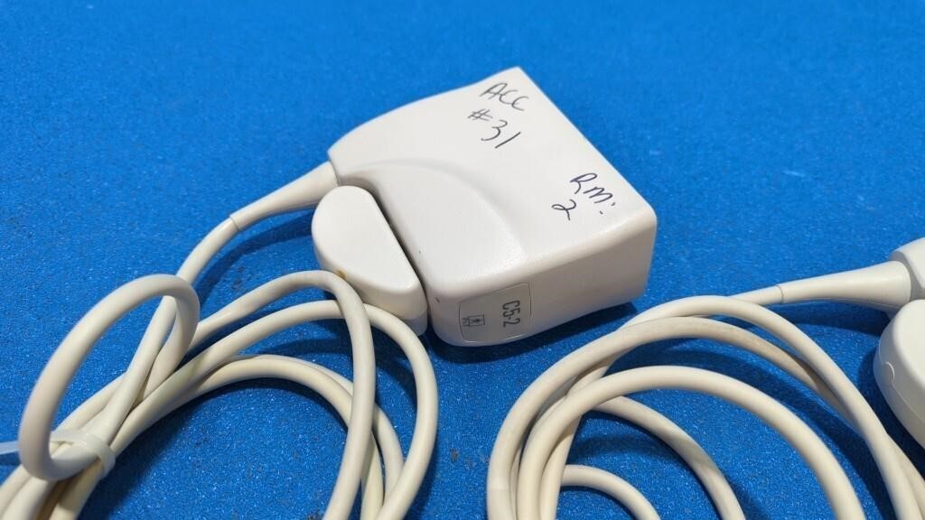 Philips C5-2 Curved Array Transducer (Lot of 2) — Ultrasound Probes — view 3