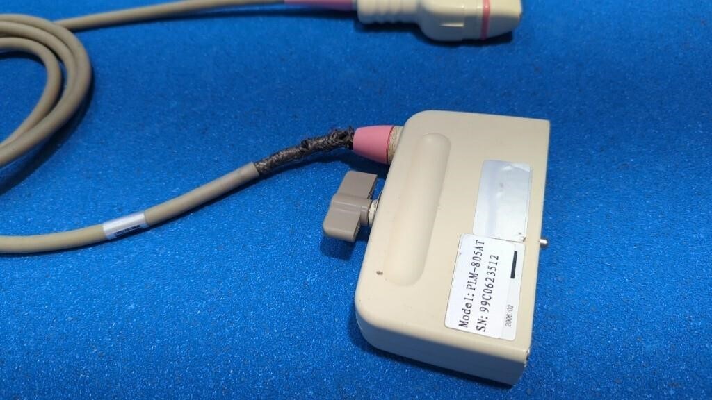 Toshiba PLM-805AT Ultrasound Transducer Probe (Needs Repair, For Parts Only)