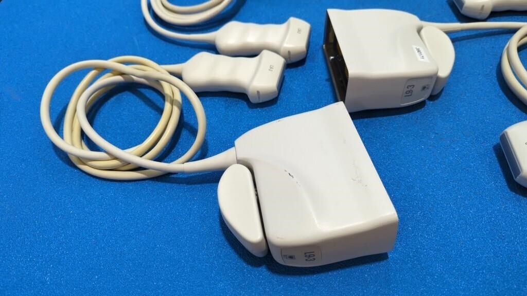 LOT OF 5 PHILIPS L9-3 PROBES