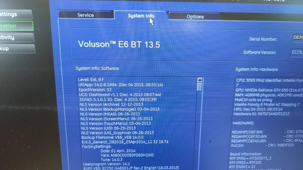GE Voluson E6 Ultrasound System — Ultrasound Machines — view 13