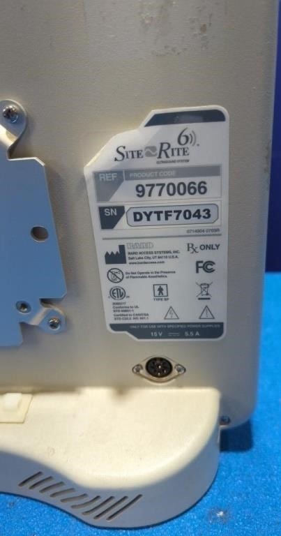 Bard SiteRite 6 Ultrasound System — Ultrasound Machines — view 3