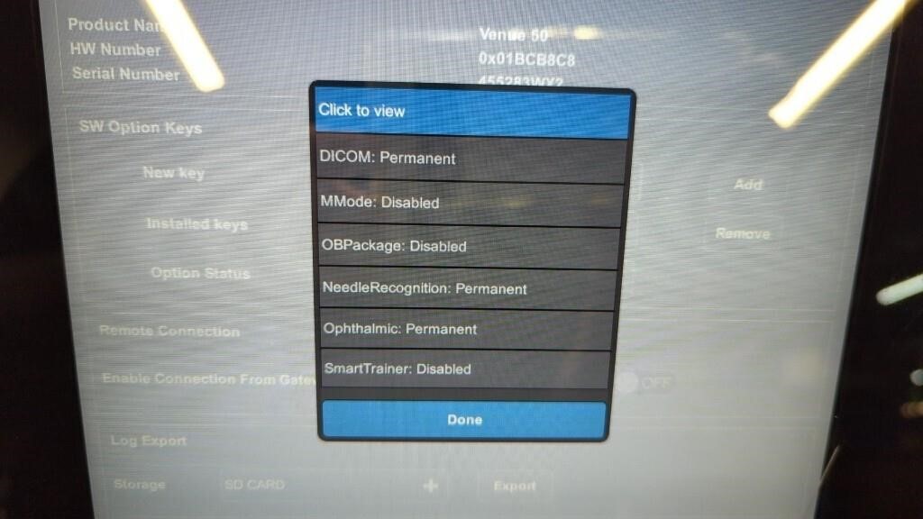 GE Venue 50 Portable Ultrasound System with L8-18I-SC Probe — Ultrasound Machines — view 12